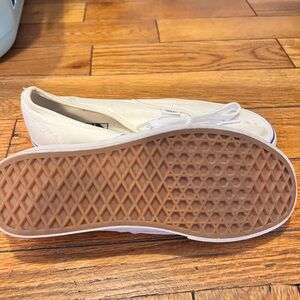White vans. 7.5 women’s.
